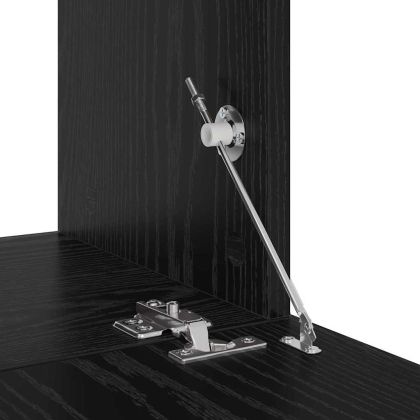 Комплект ТВ шкаф 8 pcs Черен дъб 80 x 30 x 30.5 см