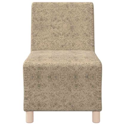 Модулен диван без ръкави 2 pcs Светлосиво 55 x 74 x 82 см