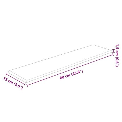 Стенни панели, 12 бр, кремави, 60x15 см, плат, 1,08 м²