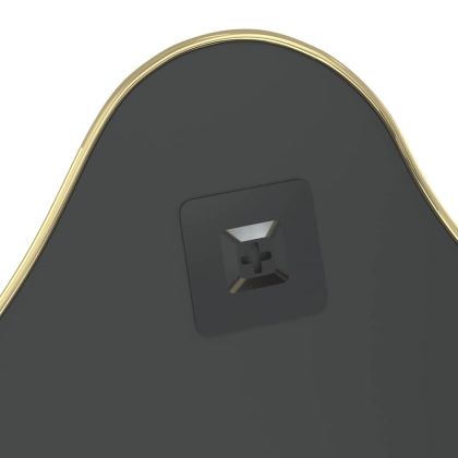 Стенно огледало злато 60x50 см