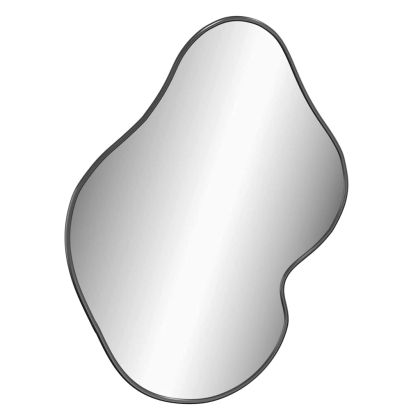 Стенно огледало черно 50x40 см