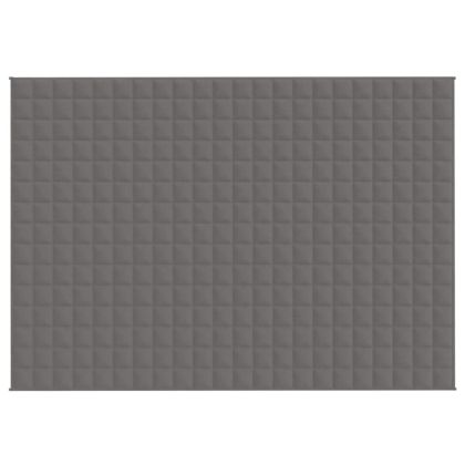 Утежнено одеяло сиво 155x220 см 11 кг плат