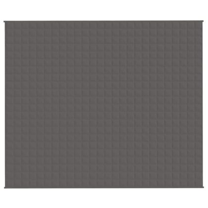Утежнено одеяло сиво 220x260 см 11 кг плат