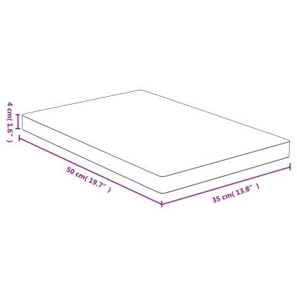 Дъска за рязане 35x50x4 см бамбук