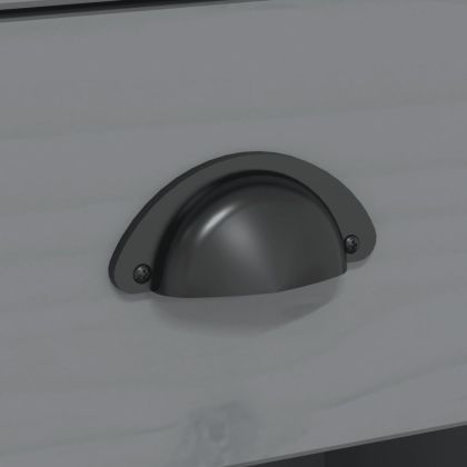 Конзолна маса BODO сива 91x35x74 см бор масив