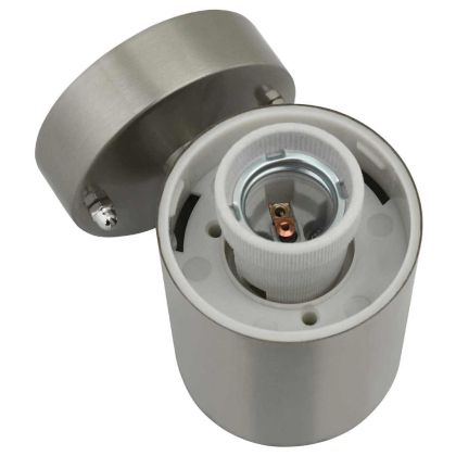 Външни стенни лампи 2 pcs Сребрист 12 x 7.5 x 27 см