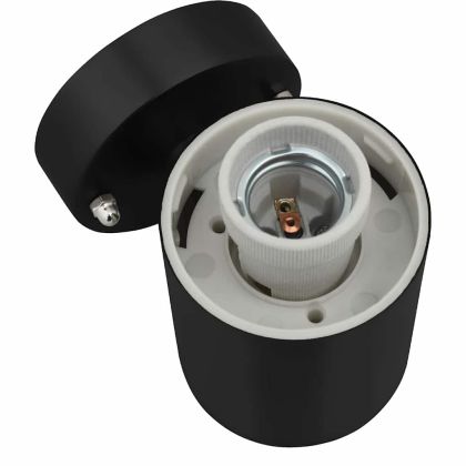 Външни стенни лампи 2 pcs Черно 12 x 7.5 x 27 см