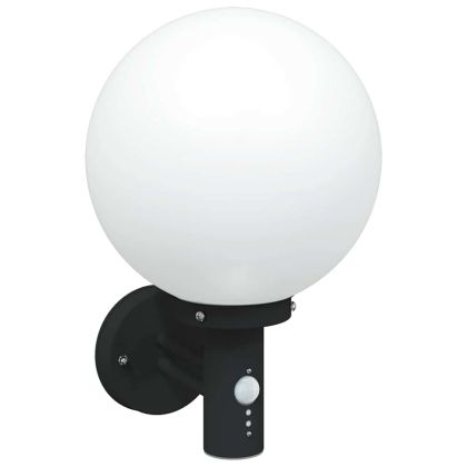 Външна стенна лампа Черно 28 x 25 x 38 см Неръждаема стомана