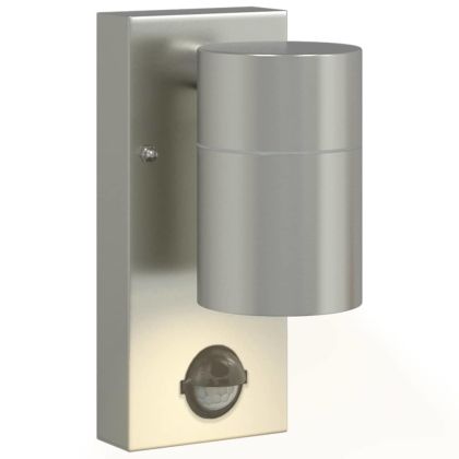 Външна стенна лампа Сребрист 6.5 x 10.5 x 16 см