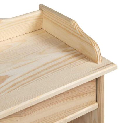 Винен рафт Кафяво 90 x 60 x 30 см Здрава борова дървесина