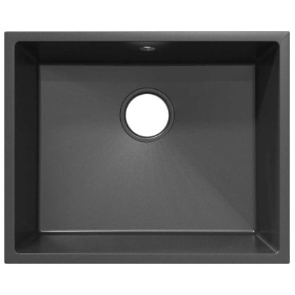 Кухненска мивка Сив 54 x 44 x 20 см Гранит