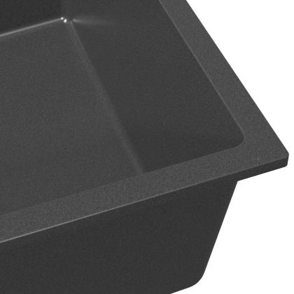 Кухненска мивка Сив 54 x 44 x 20 см Гранит