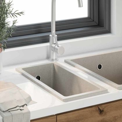 Кухненска мивка Бежово 21 x 44 x 14 см Гранит