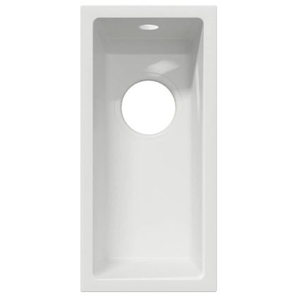 Кухненска мивка Бяло 21 x 44 x 14 см Гранит