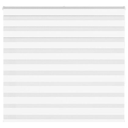 Зеброва щора бял 165x150 см Ширина на плата 160,9 см полиестер