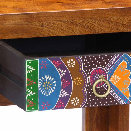 Тоалетка Кафяво 90 x 45 x 75 cm Масивна акациева дървесина