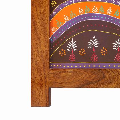 Разделител за стая Кафяво 105 x 180 cm Акациево дърво масив