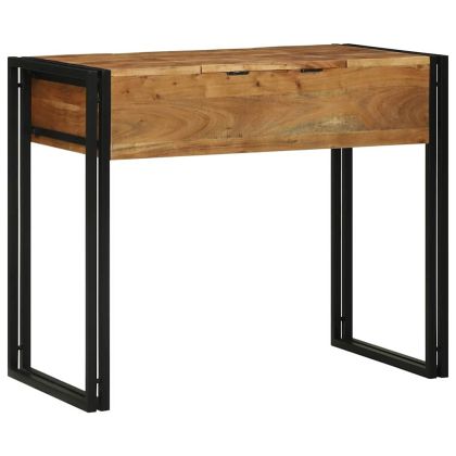 Маси за тоалет със съхранение Кафяво Масивна акациева дървесина