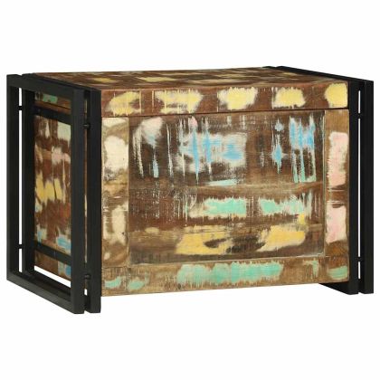 Кутия за съхранение 60 x 40 x 41 см регенерирано дърво