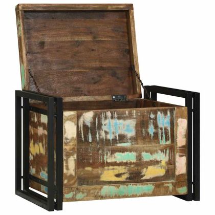 Кутия за съхранение 60 x 40 x 41 см регенерирано дърво