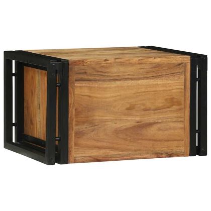 Винен рафт 46 x 35 x 27.5 см Масивна акациева дървесина