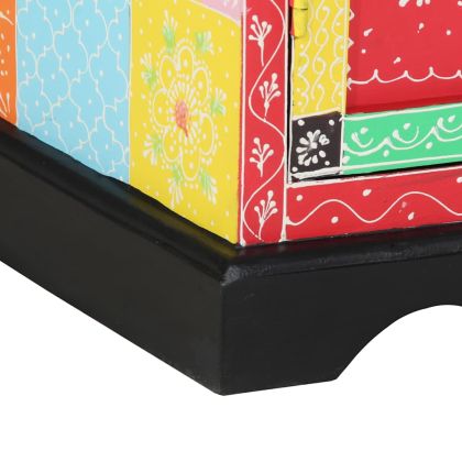 Конзолна маса с рафт със съхранение Многоцветен 50 x 30 x 70 см