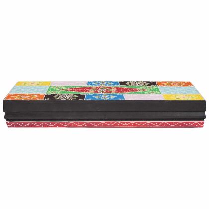 Стенни рафтове с рафт 2 pcs Многоцветен 40 x 20 x 6 cm