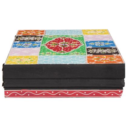 Стенни рафтове с рафт 2 pcs Многоцветен 40 x 20 x 6 cm