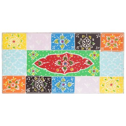 Стенни рафтове с рафт 2 pcs Многоцветен 40 x 20 x 6 cm