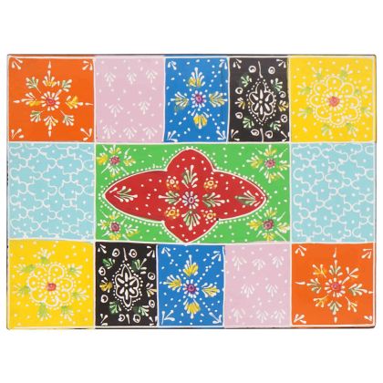 Кутия за съхранение със съхранение Многоцветен 40 x 30 x 30 см