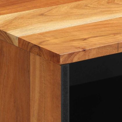 Нощен шкаф Кафяво 50 x 33 x 62 см Масивна акациева дървесина