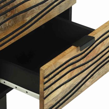 Нощен шкаф с чекмедже 2 pcs Кафяво 40 x 33 x 46 см