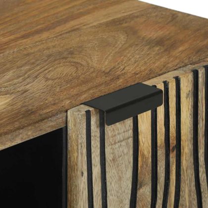 ТВ Единици Кафяво 105 x 33 x 46 см Инженерно дърво