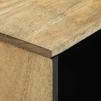 Шкаф Кафяво 80 x 33 x 75 см мангово дърво масив