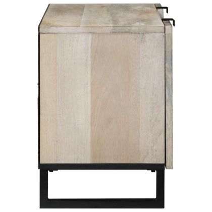 ТВ Единици Бяло 105 x 33 x 46 см Инженерно дърво