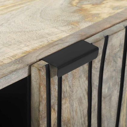 ТВ Единици Бяло 105 x 33 x 46 см Инженерно дърво