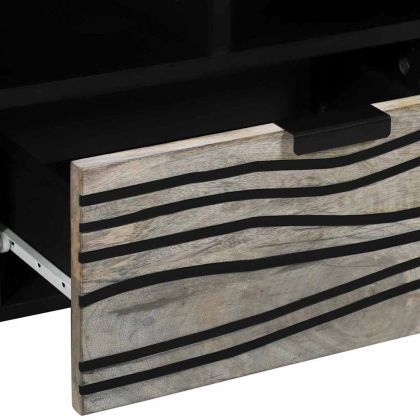 ТВ Единици с чекмедже Бяло 105 x 33 x 46 см Инженерно дърво