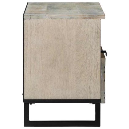 ТВ Единици с чекмедже Бяло 80 x 33 x 46 см Инженерно дърво