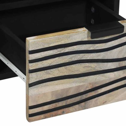 ТВ Единици с чекмедже Бяло 100 x 33 x 46 см Инженерно дърво