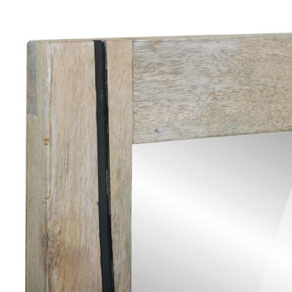 Огледало за баня с огледало Кафяво 70 x 50 x 2,5 см