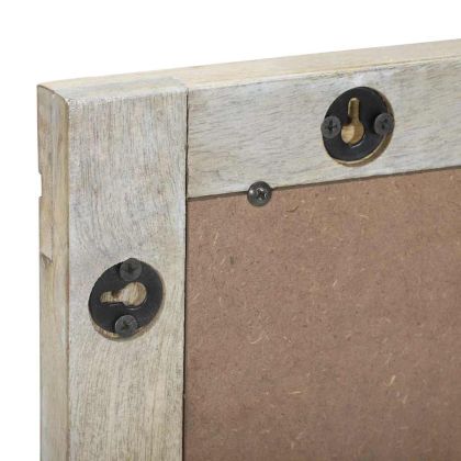 Огледало за баня с огледало Кафяво 70 x 50 x 2,5 см