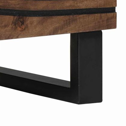 Нощен шкаф 2 pcs Орех 40 x 33 x 46 см