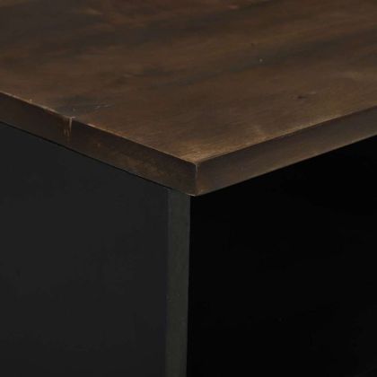 Нощен шкаф Орех 40 x 33 x 46 см Масивна акациева дървесина