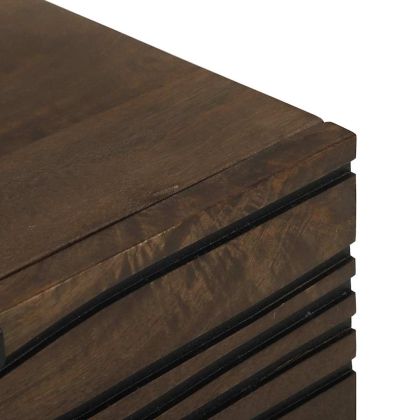 Нощен шкаф Орех 50 x 33 x 60 см Масивна акациева дървесина