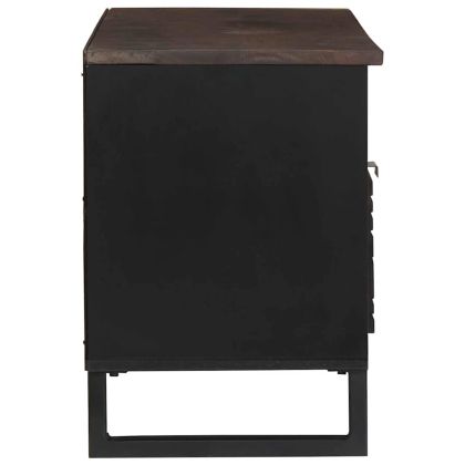 ТВ Единици с чекмедже Орех 105 x 33 x 46 см Инженерно дърво