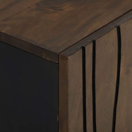 Шкаф за мивка в баня Орех 62 x 33 x 58 см Инженерно дърво