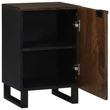 Шкаф за мивка в баня Орех 38 x 33,5 x 58 см Инженерно дърво