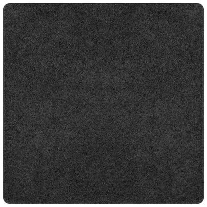 Антихлъзгащ shaggy килим Тъмносив 200 x 200 cm ПП