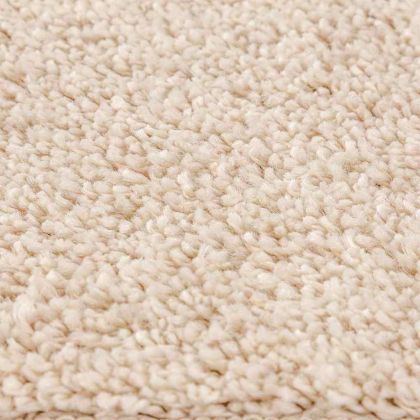 Антихлъзгащ shaggy килим Крем 120 x 120 cm ПП
