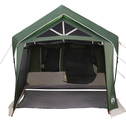 Каравани с покрив Зелен 620 x 322 x 240 см Полиестер